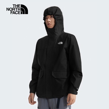 【The North Face】男 防水透氣可調節連帽衝鋒外套-NF0A8AUKJK3