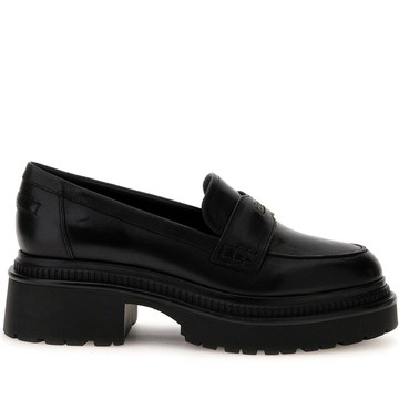 GUESS FINDA LOAFERS 黑色女款鞋子