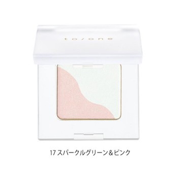 to/OneePetal Eye Shadow 17 Sparkle Green & Pink