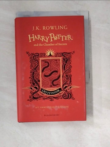 【書寶二手書T5／原文小說_WUT】Harry Potter and the Chamber of Secrets: Gryffindor Edition_J.K. Rowling