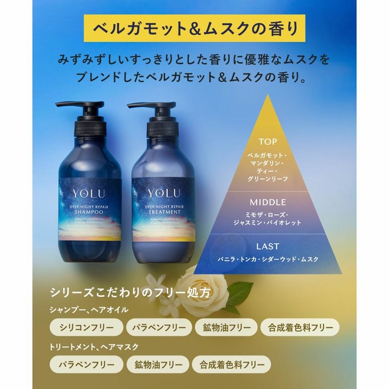 未使用　ヨル　YOLU シャンプー　トリートメント　ヘアオイル　詰め替え　8点 YOLU シャンプー 詰め替え ヨル メンズ レディース 詰替え用