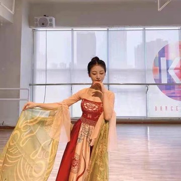 美人關舞蹈服古典舞演出服女唐制袔子裙胡玉樓練功服同款漢服藝考