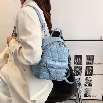 2025春款包包百搭ins迷你雙肩包韓系小香風鏈條小背包夏天斜挎包