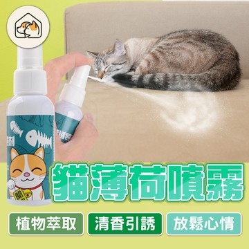 【噴頭設計👍】貓薄荷噴霧 貓薄荷水 貓咪誘導劑 貓咪快樂水 貓草 貓薄荷 誘導劑 貓咪紓壓 貓草 貓薄荷 貓咪化毛貓玩具