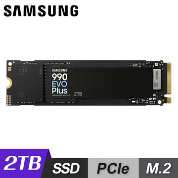【SAMSUNG 三星】990 EVO Plus 2TB SSD 固態硬碟 MZ-V9S2T0BW