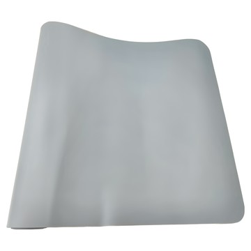 頂級PU皮超大滑鼠墊/桌墊  單面款  納帕紋/柔軟絨布  天空藍  1個