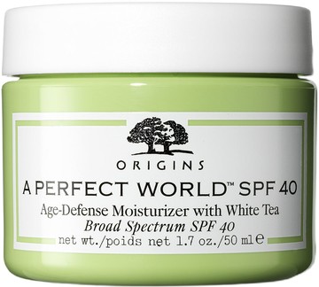 Origins A Perfect World Age-Defense Moisturiser With White Tea Broad Spectrum SPF40 50ml