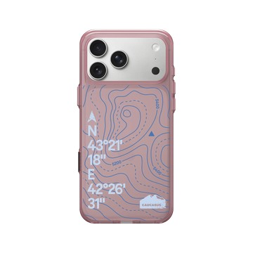 iPhone 17 Pro Max Clear (相機按鈕) 晶醺玫 - Nature Explorers 自然探索指南 - ⾼加索⼭