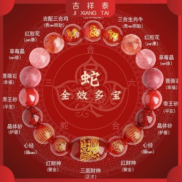 🔥師傅祈福 2026 限量版🔥   硃砂 手鍊 本命年 手鍊 十二生肖手鍊