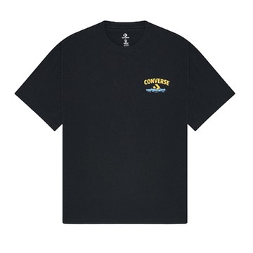 CONVERSE HIGH SUMMER RIVER TOURS TEE 短袖上衣 男 黑色_10026675-A01