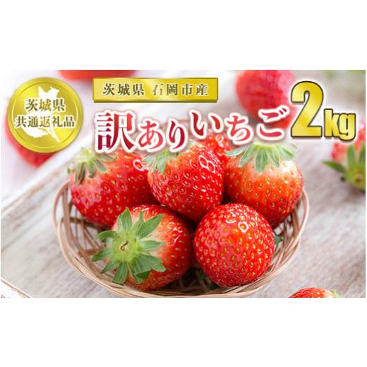 ふるさと納税 茨城県 守谷市 訳ありいちご 2kg※2023年12月上旬〜2024年4月下旬頃に順次発送予定