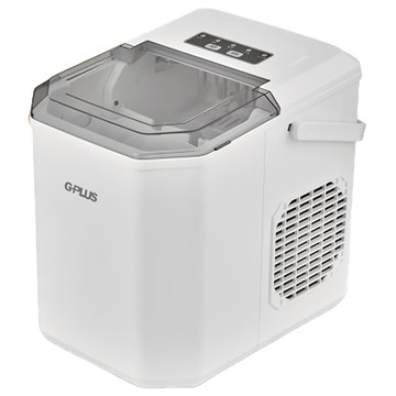 GPLUS 拓勤 小冰快微電腦全自動製冰機 222 x 294 x 290mm 白色 6.9kg 1台  GP-IM01