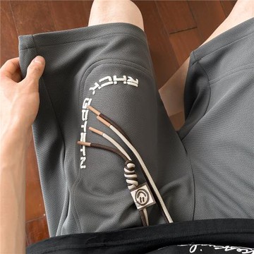 短褲男夏季2023新款五分籃球運動褲青少年高中生男士大碼休閑中褲