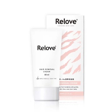 relove 瞬淨 ku溜零毛髮霜 80ml