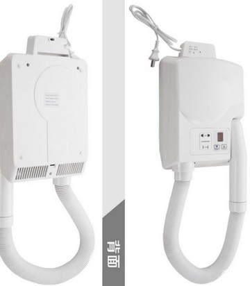 浴室干膚器酒店壁掛墻式電吹風機衛生間干發干身機吹送風軟管配件