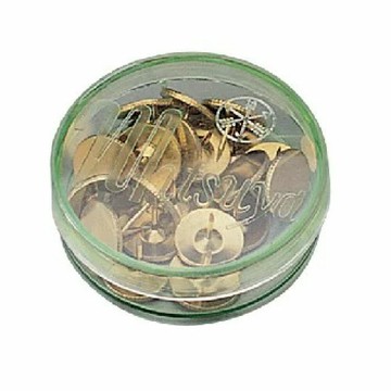 利百代 三矢牌 雙重 PP-01 圖釘 25入/盒【APP滿額下單10%點數(單一帳號最高1000點)】9/30止