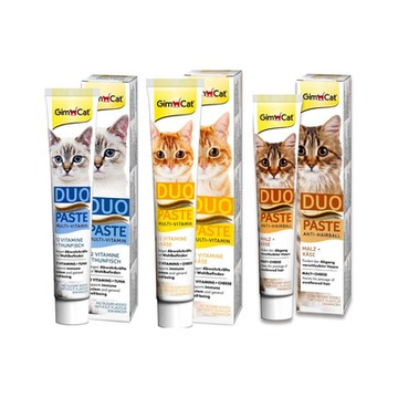 德國GIMBORN竣寶-雙效維他命/化毛膏 50g x 3入組(購買第二件贈送寵物玩具x1包)