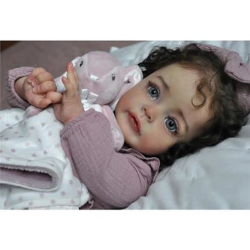 60厘米SUESUE仿真娃娃 童裝模特66碼 純手工3D皮膚靜脈血絲可見