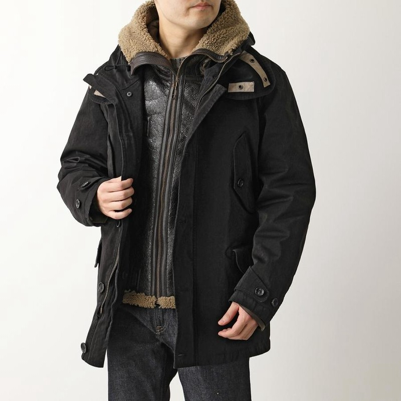 Ten c テンシー ダウンライナー HOODED SHEARLING LINER 19CTCUD03093