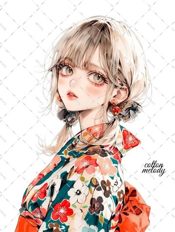 原創貼紙 no.8559 人物貼紙 原創貼紙 人物貼紙 女孩貼紙 原創人物貼紙
