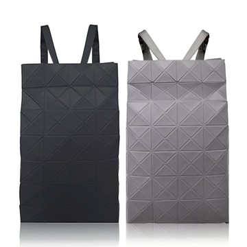 [平輸版]ISSEY MIYAKE 三宅一生 BAOBAO  TRACK 尼龍格紋後背包(多色選)/真品平輸