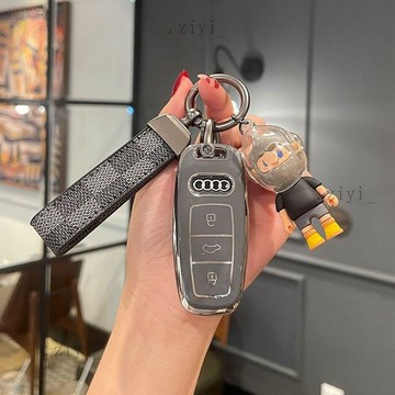 奧迪鑰匙套 A3 A4 A5 A6 A7 A8 Q3 Q5 Q7 RS3 奧迪鑰匙殼 Audi 鑰匙殼 35免運