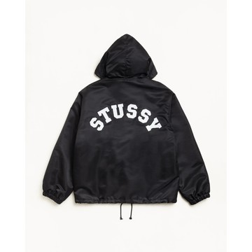 AirRoom正品 2026SS STUSSY HOODED COACHES JACKET 背後 字體 連帽 教練 外套