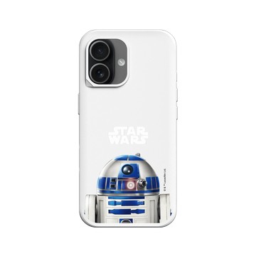 iPhone 17 SolidX 白 - 迪士尼-星際大戰 Star Wars - R2-D2-復古系列