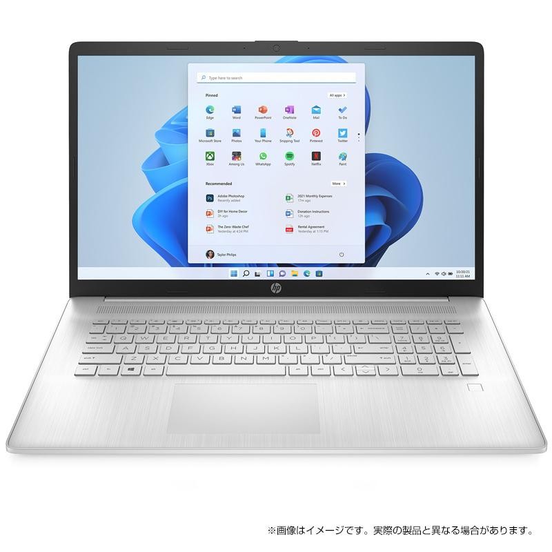 大画面17.3型】HP 17s (型番:6N083PA-AAAD) 第12世代 Core i7 16GB