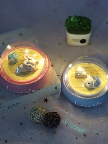 甜心鼠星星燈生日禮物女生閨蜜創意實用女孩送女友女朋友走心的小