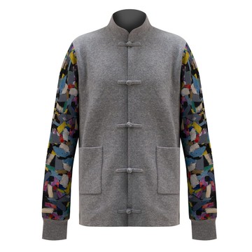 【百衲衣】香港藝術館IP聯乘經典羊毛唐裝|國潮港風新中式