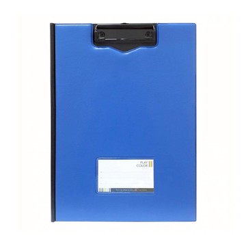 NANPAO 南寶 A4雙色丹麥夾 尺寸:23.5x32.5cm 防水 超厚板  C款 寶藍色  1個