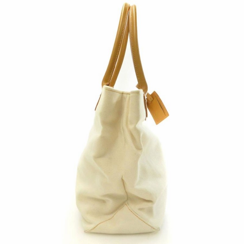 Courreges クレージュ ロゴ金具 トートバッグ キャンバス