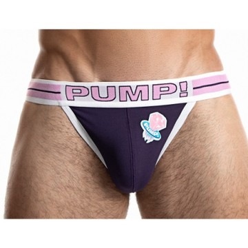 PUMP!紫色太空糖果三角後空內褲