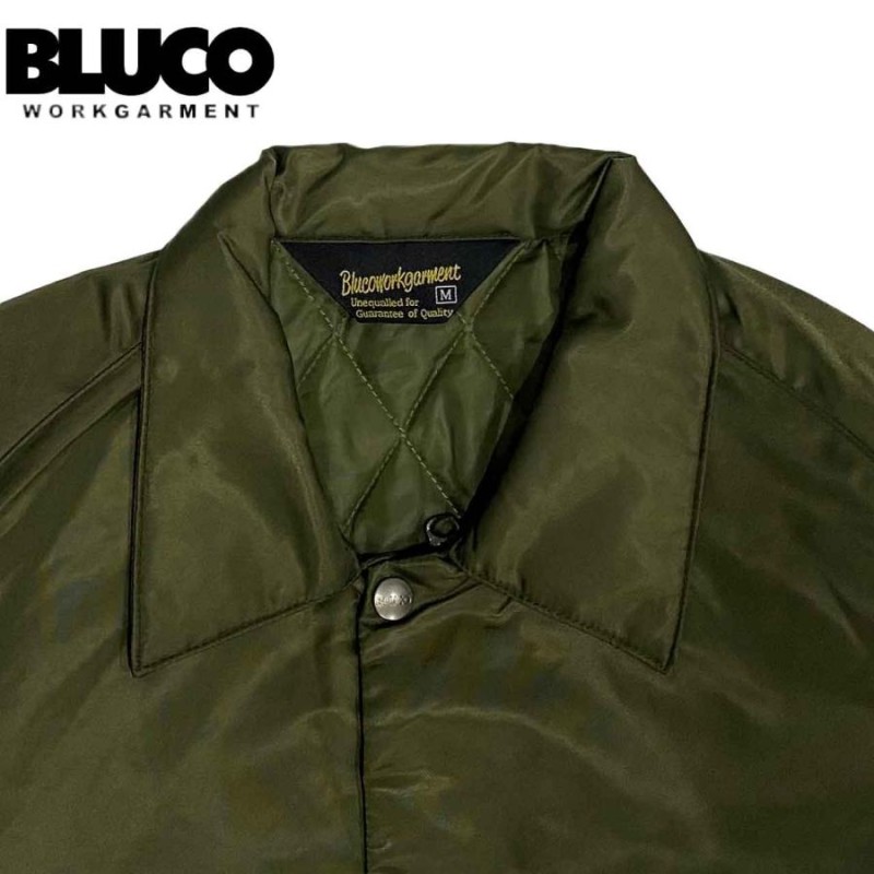 BLUCO ブルコ QUILTING COACH JACKET キルティング コーチジャケット ...