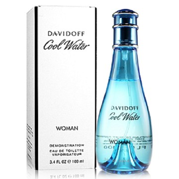 Davidoff Cold Water 冷泉女性淡香水 100ml-Tester包裝