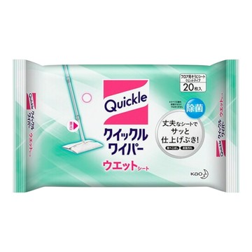 Kao 花王 Quickle 快麗萊 除塵拖把替換布 除菌濕巾版 簡易無香型  1包