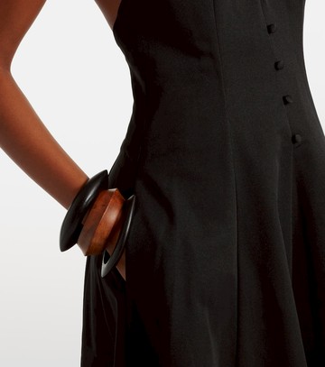 Staud Stella cotton-blend cocktail dress