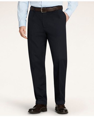 Brooks Brothers Men's Elliot Fit Stretch Advantage Chino Pants | Navy | Size 32 30