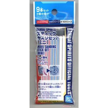 BANDAI SPIRITS  工具 耗材 砂紙 打磨棒組 迷你 東海模型