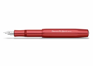 KAWECO カヴェコ 万年筆 M 中字 アル スポーツ ディープレッド ALFP-DR カートリッジ式 正規輸入品