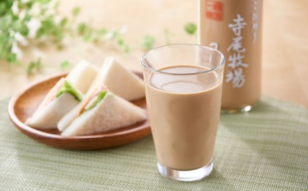 寺尾牧場のこだわり濃厚牛乳（ノンホモ牛乳）とコーヒー3本セット