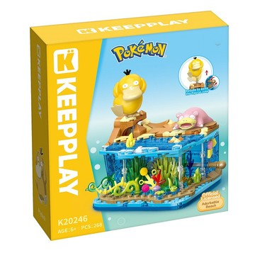 Keepplay積木 寶可夢 夥伴系列 呆萌海灘(呆呆獸&可達鴨)