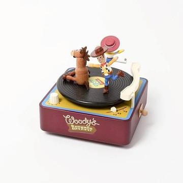 知音JEAN 迪士尼Disney 玩具總動員 多旋轉音樂盒-胡迪留聲機(1060542)