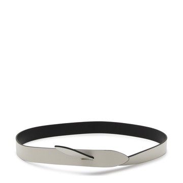 Isabel Marant - White And Black Leather Lecce Belt