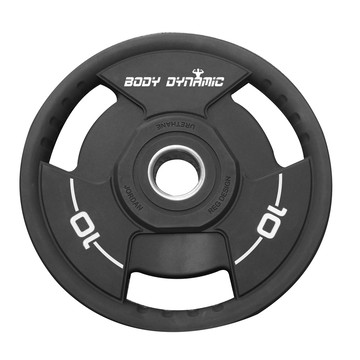 【德旺健身器材】 PU槓片-10kg (一組兩入)