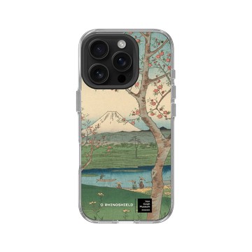 iPhone 16 Pro Clear 透明 - Van Gogh Museum - 富士山三十六景 - 武蔵越かや在