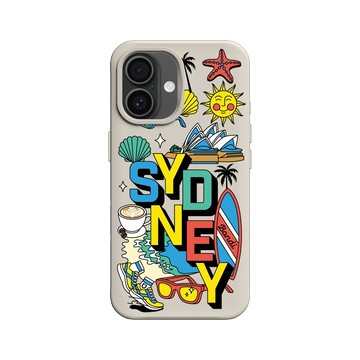 iPhone 16 SolidX 貝殼灰 - City Collection 城市系列 - 雪梨