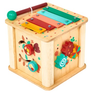 Mentari 多功能感統益智箱 24個月以上寶寶適用  多色  1盒