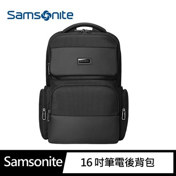 Samsonite URBAN-ICT BP4*004 16 吋筆電後背包- 黑色